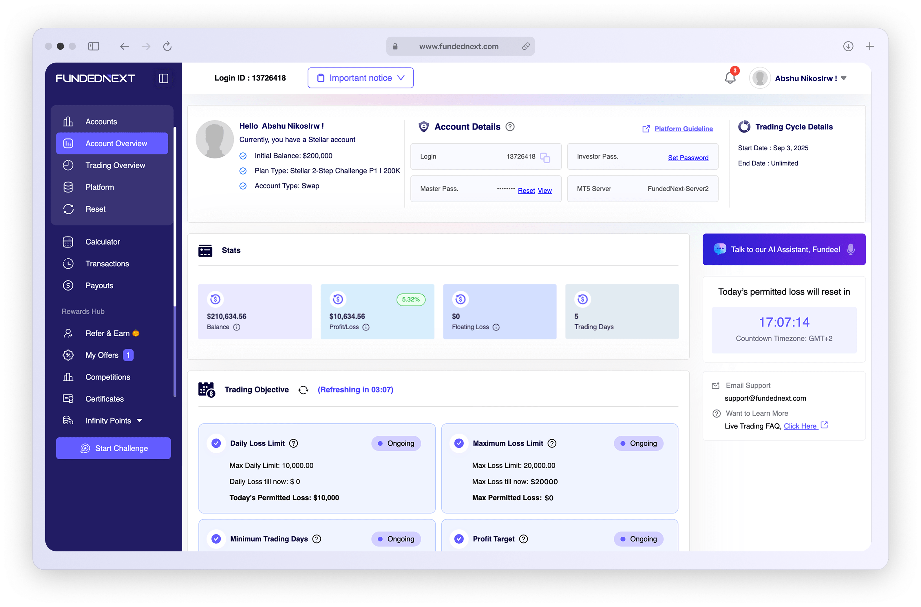 Dashboard